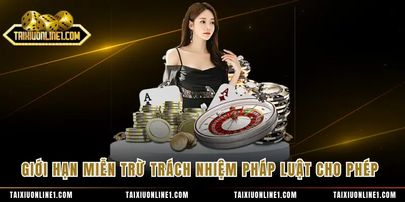 Giới hạn miễn trừ trách nhiệm pháp luật cho phép